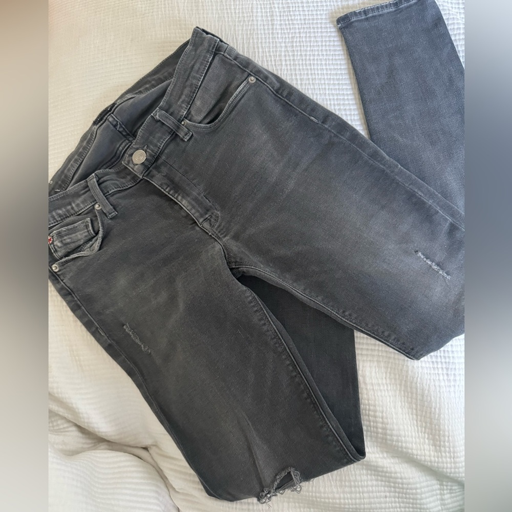 Hudson Low-Rise Krista Super Skinny Jeans